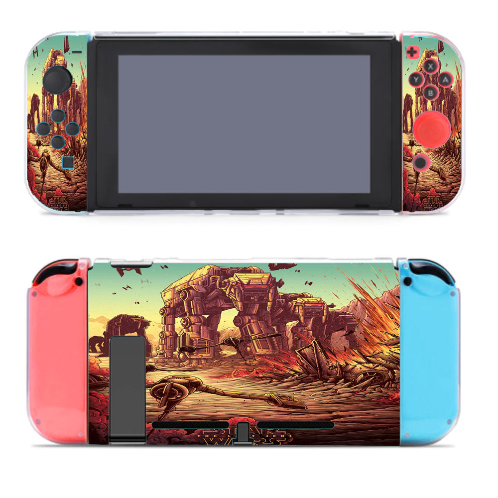 Star Wars The Last Jedi The Battle Of Crait Nintendo Switch Cover Case