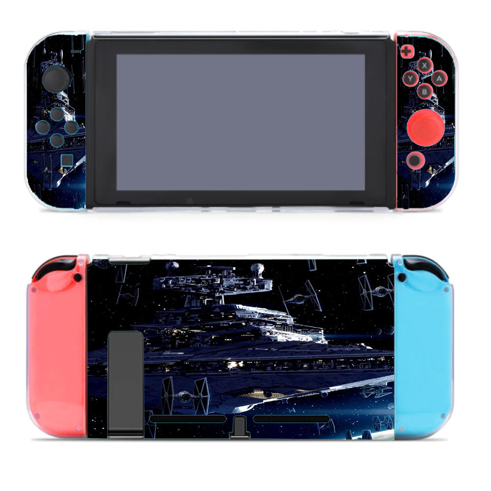Star Wars Tie Fighter On Galaxy Ship Nintendo Switch Cover Case