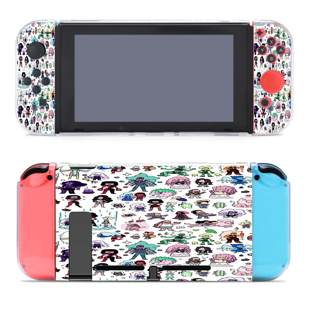 Steven Universe Pattern Wallpaper Nintendo Switch Cover Case