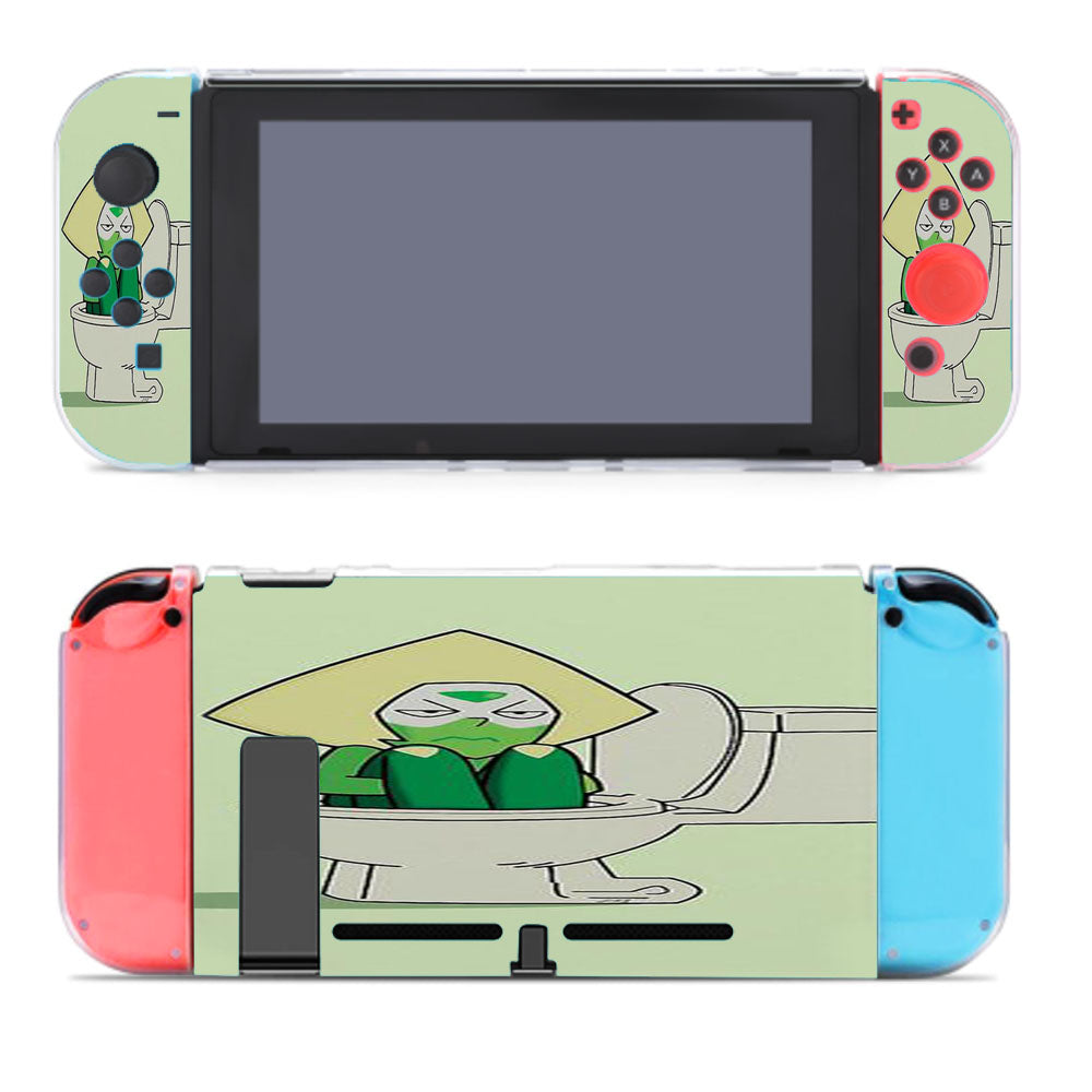 Steven Universe Peridot In The Toilet Nintendo Switch Cover Case