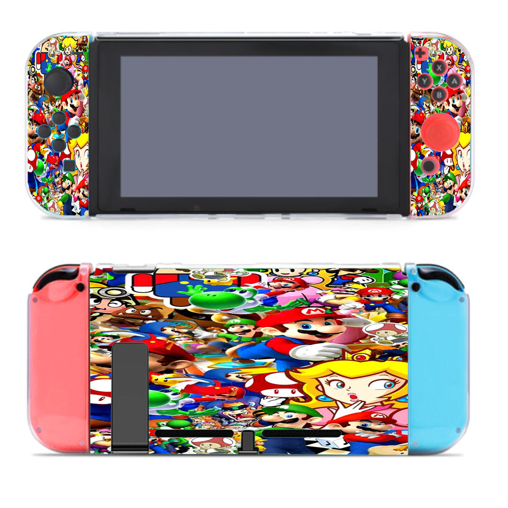 Stickerbomb Graffiti Art Mario Cart Nintendo Switch Cover Case
