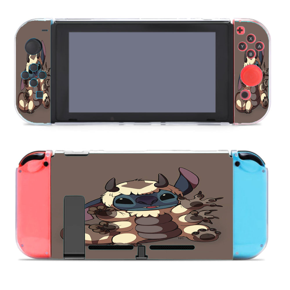 Stitch Avatar Aang Monster Appa Nintendo Switch Cover Case