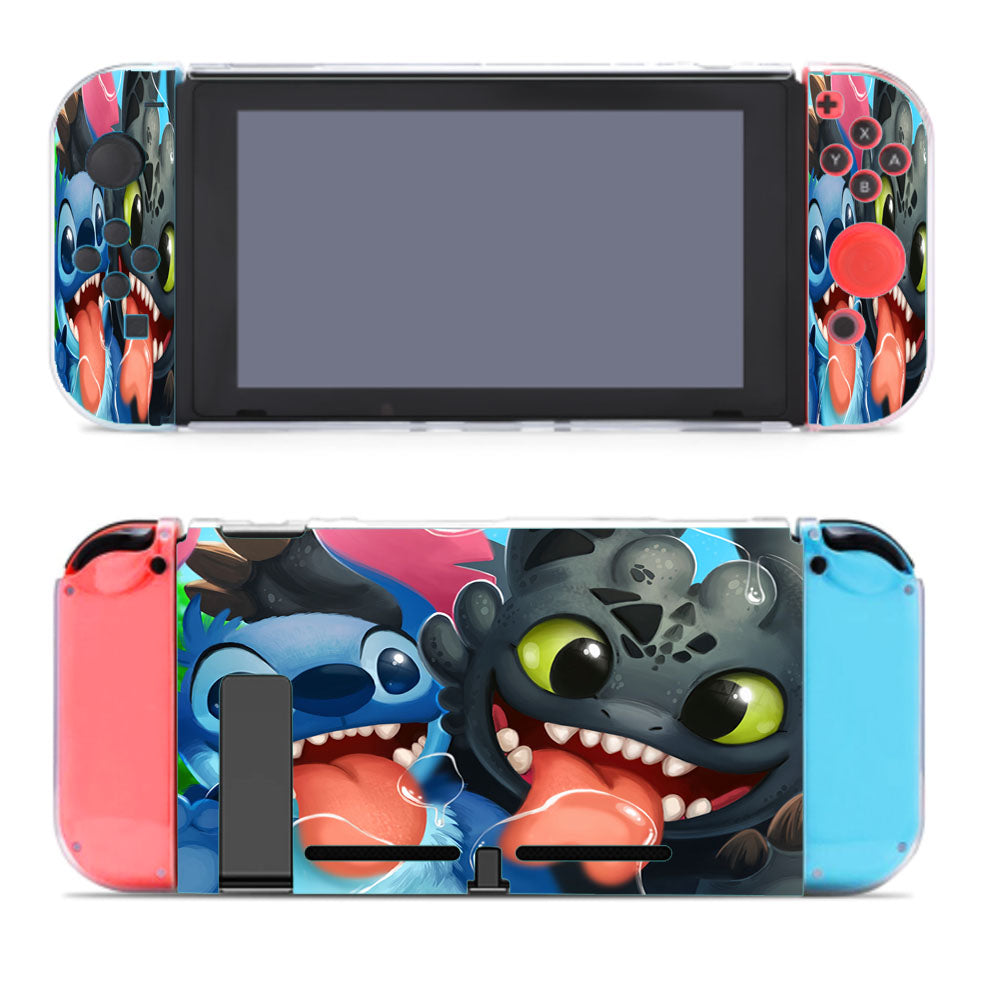 Stitch Lilo And Stitch Toothless How To Train Your Dragon Nintendo Switch Cover Case