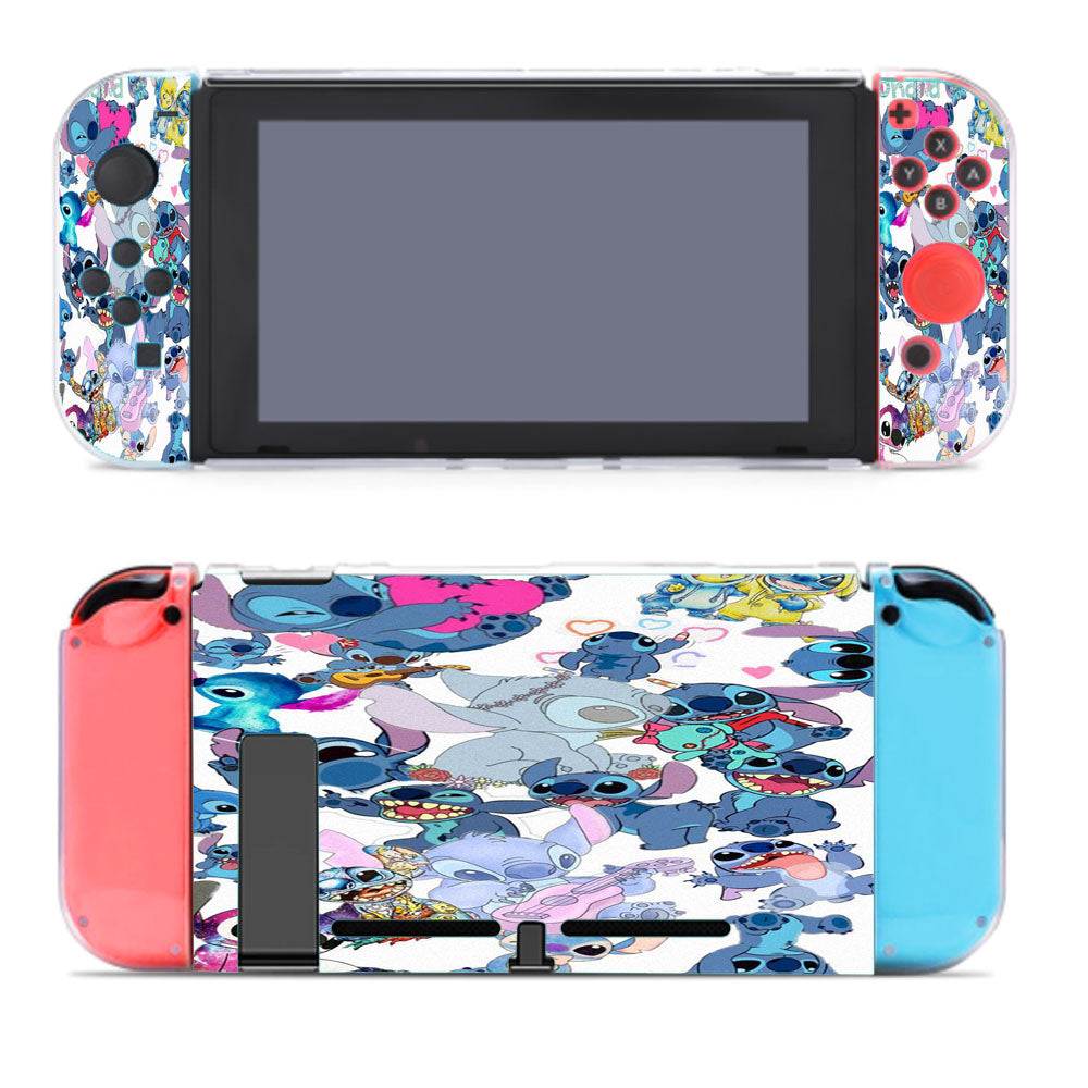 Stitch Ohana Collage Nintendo Switch Cover Case