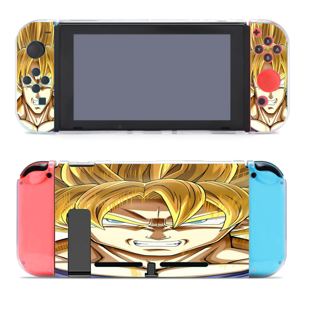 Sun Goku Super Saiyan Nintendo Switch Cover Case