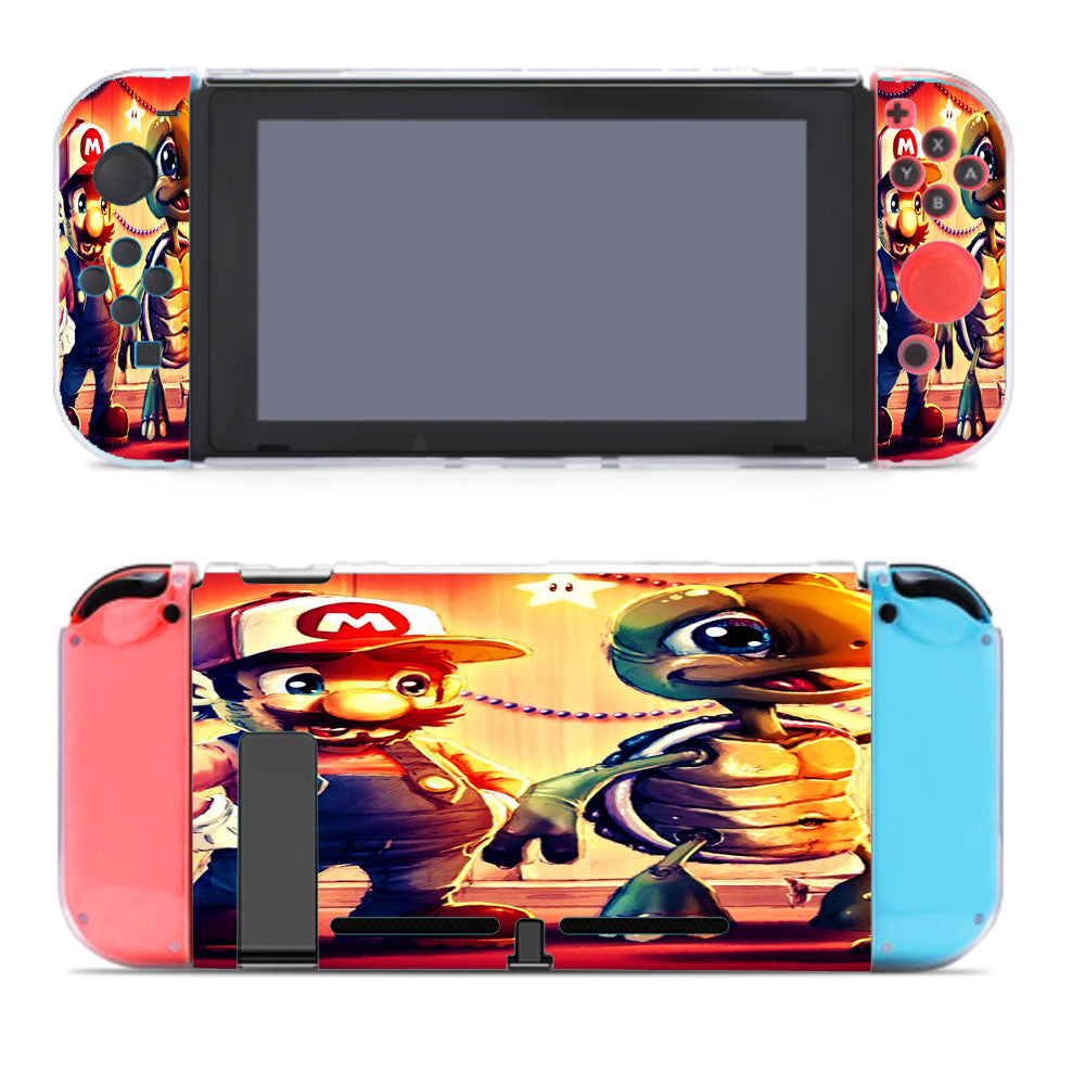 Super Mario And Koopa Nintendo Switch Cover Case