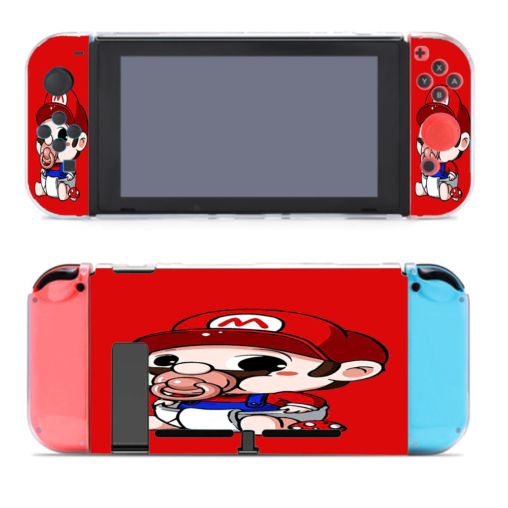 Super Mario Baby On Board Sticker Nintendo Switch Cover Case