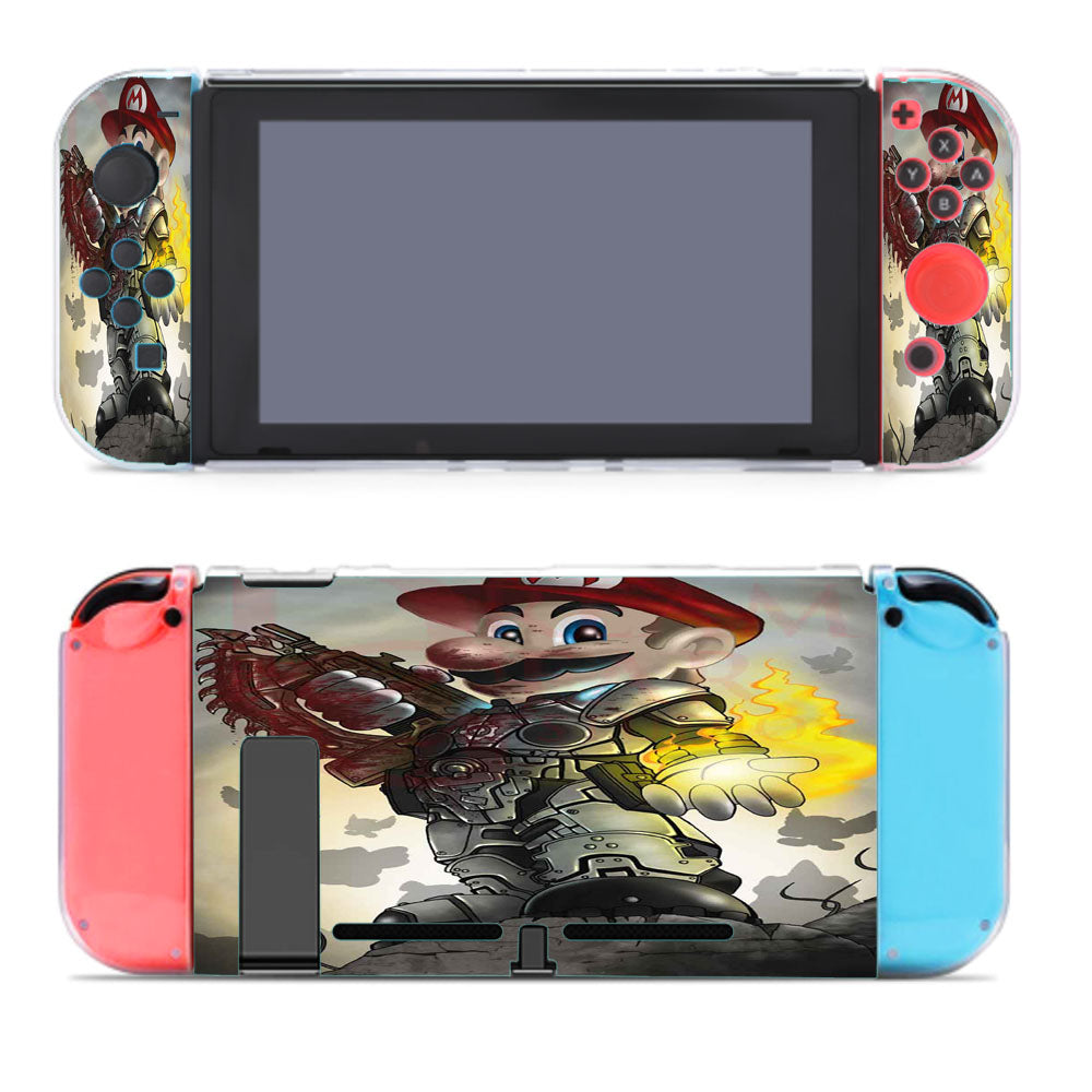 Super Mario Gears Of War Nintendo Switch Cover Case