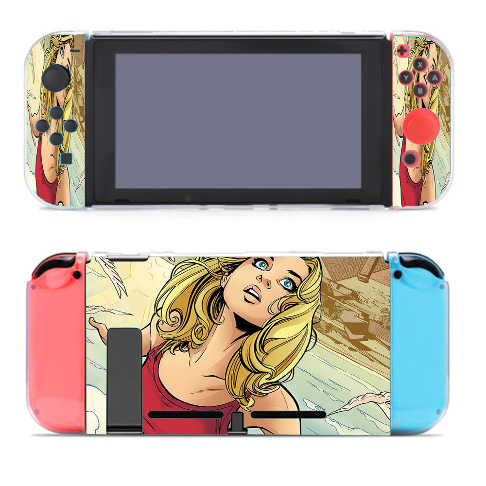 Supergirl Comics Nintendo Switch Cover Case