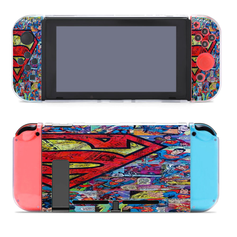Superman Comics Nintendo Switch Cover Case