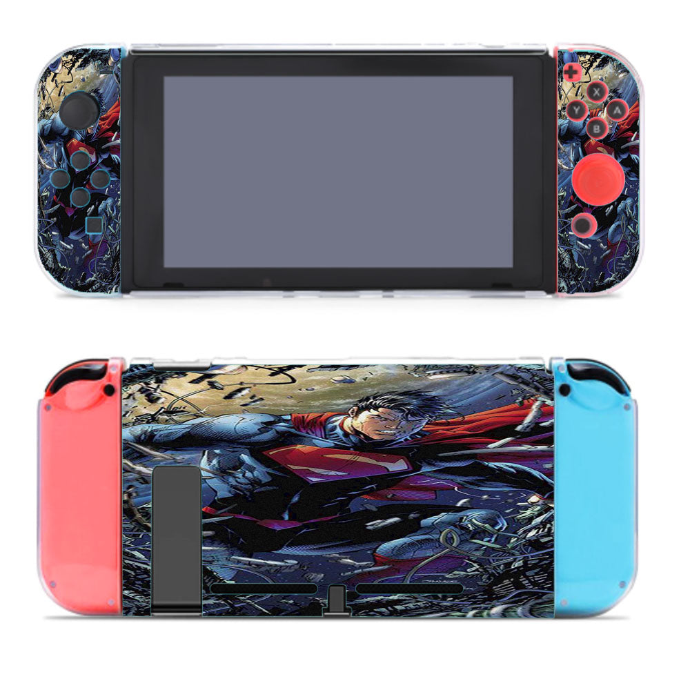 Superman Unchained Comic Wallpaper Nintendo Switch Cover Case