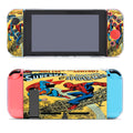 Superman Vs Spiderman Vintage Story Book Cover Nintendo Switch Cover Case