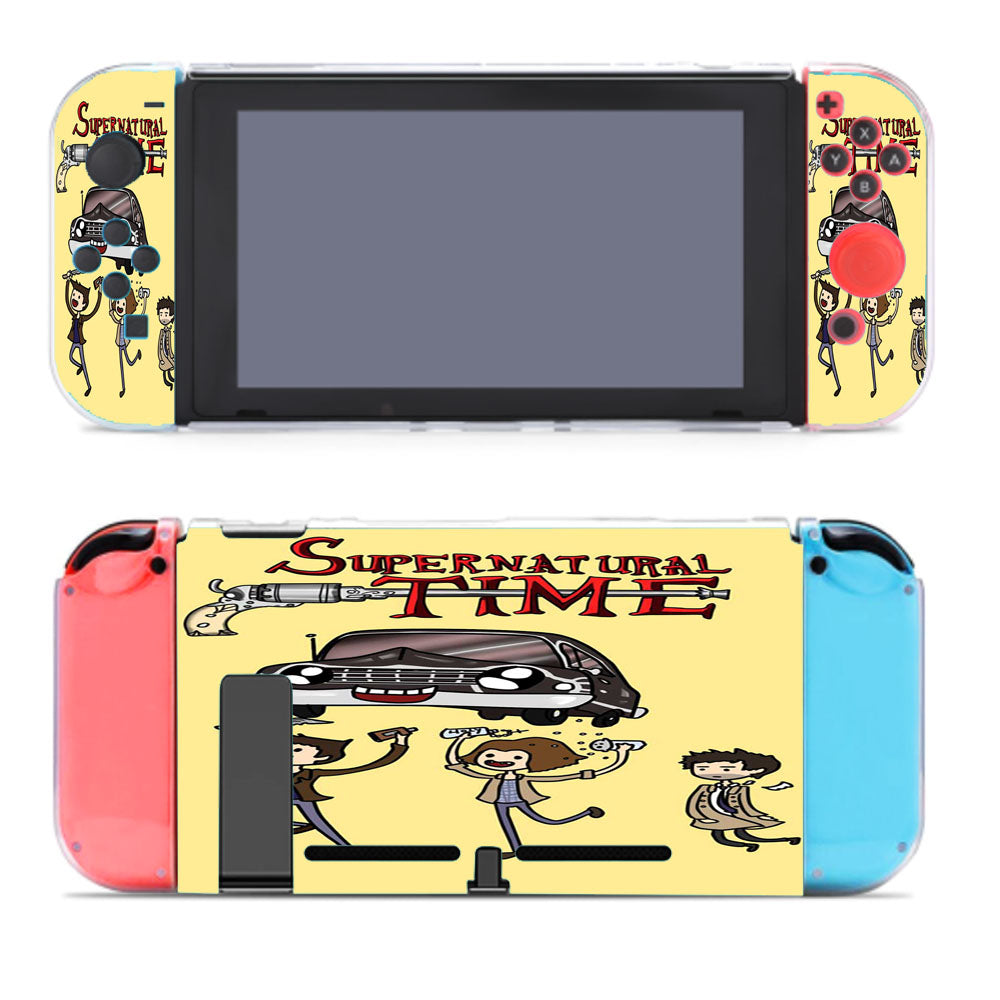 Supernatural Adventure Time Nintendo Switch Cover Case