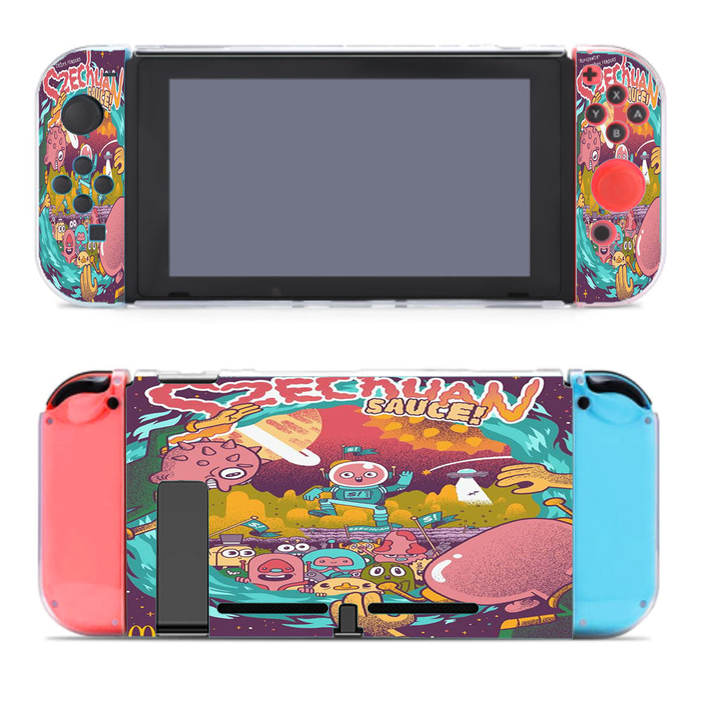 Szechuan Sauce Alien Rick And Morty Art Nintendo Switch Cover Case
