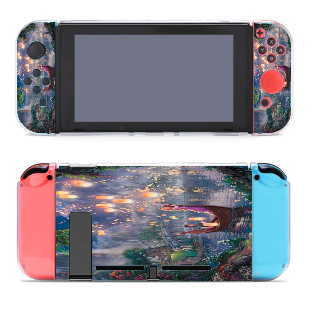 Tangled Rapunzel In Boat Nintendo Switch Cover Case