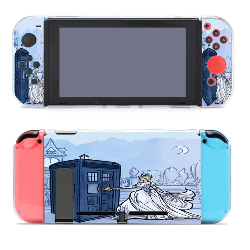 Tardis Cinderella Disney Princess Nintendo Switch Cover Case