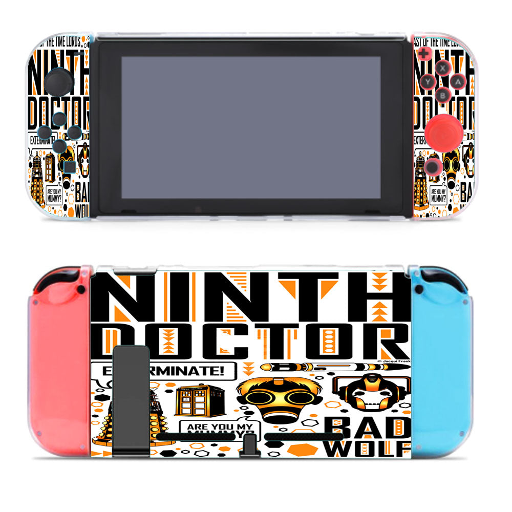 Tardis Dr Who Bad Wolf 4 Nintendo Switch Cover Case