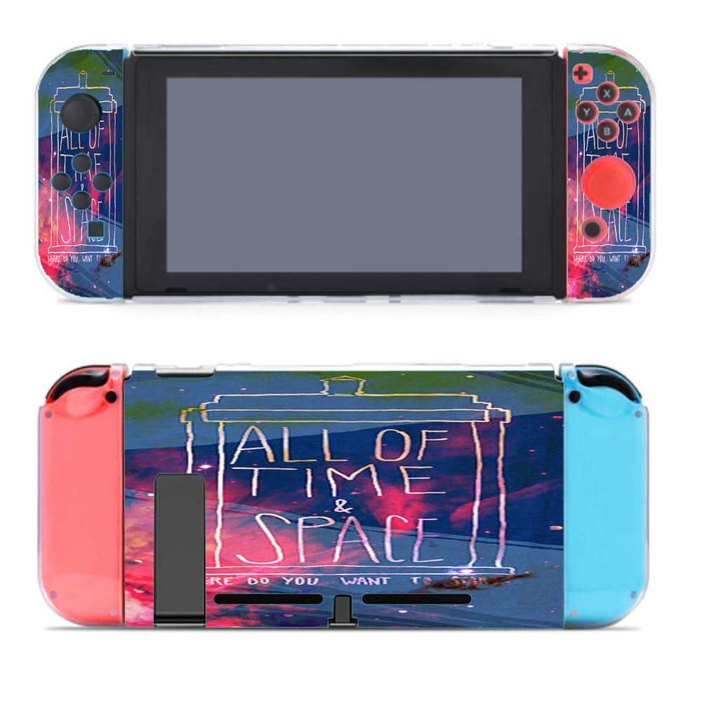 Tardis Space Dr Who Nintendo Switch Cover Case