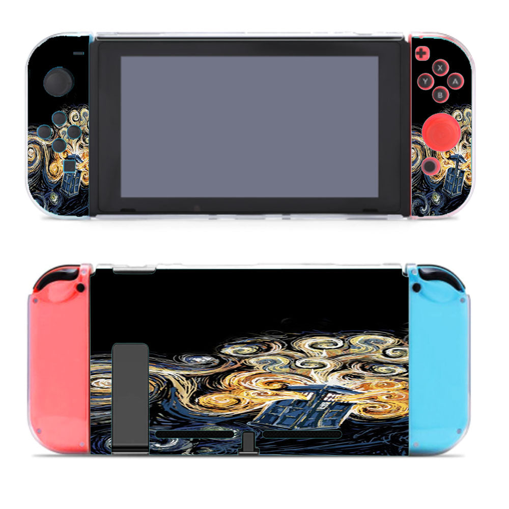Tardis Van Gogh Doctor Who Nintendo Switch Cover Case