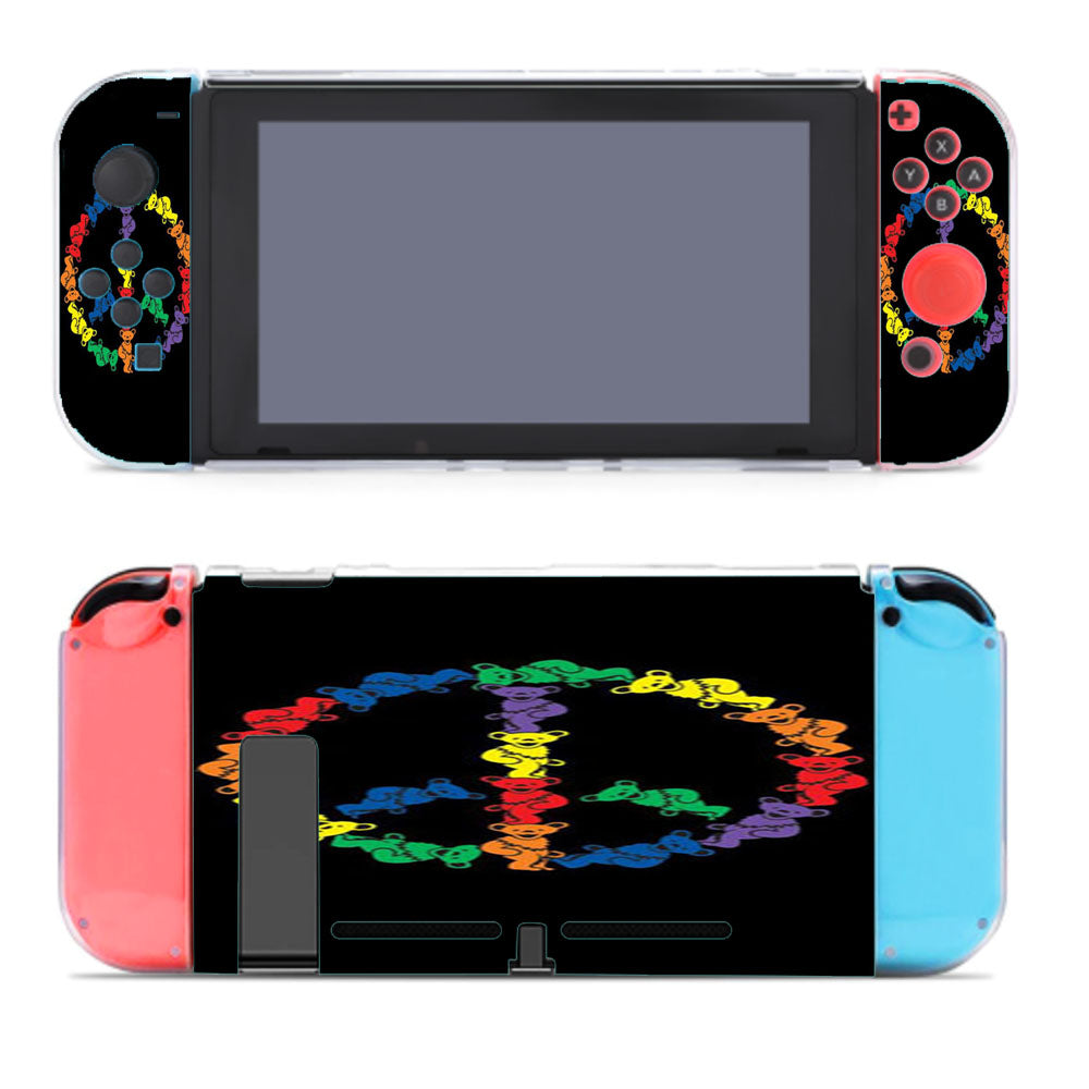The Grateful Dead Bear Nintendo Switch Cover Case