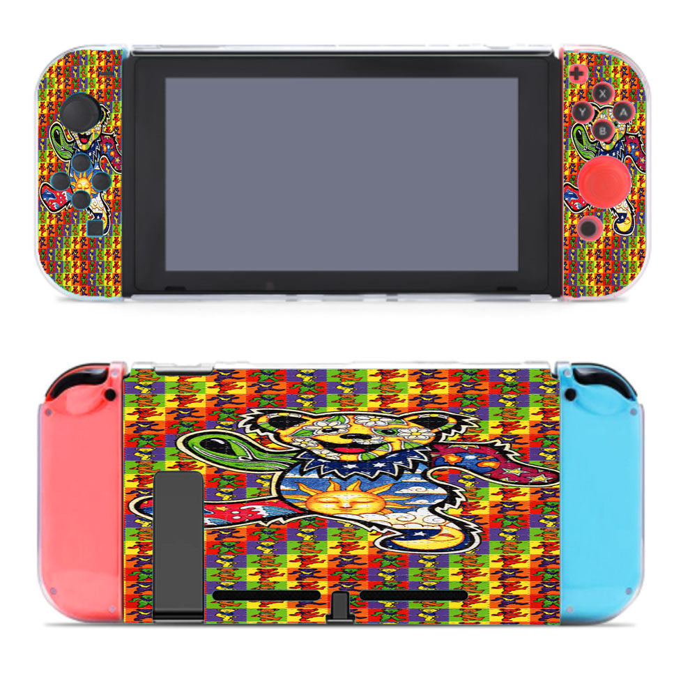 The Grateful Dead Dancing Bear Nintendo Switch Cover Case