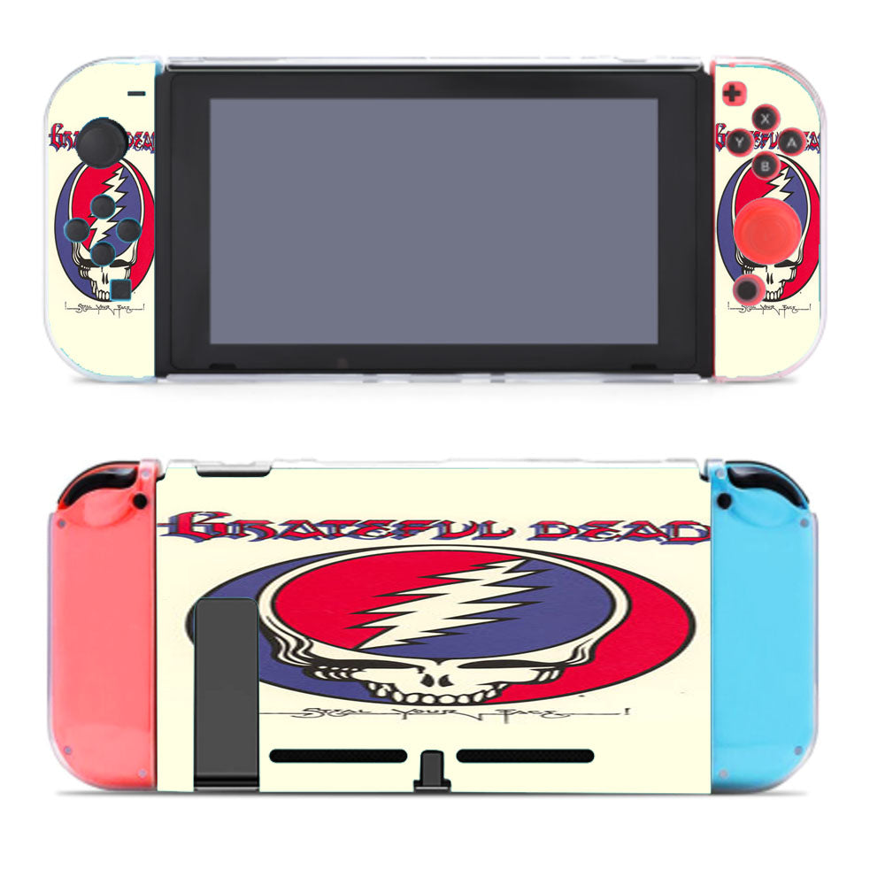 The Grateful Dead Logo Nintendo Switch Cover Case