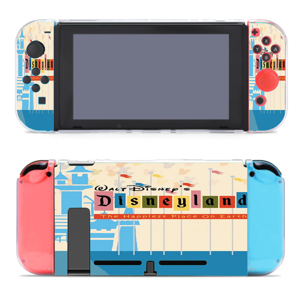The Happiest Place On Earth Disneyland Ticket Nintendo Switch Cover Case