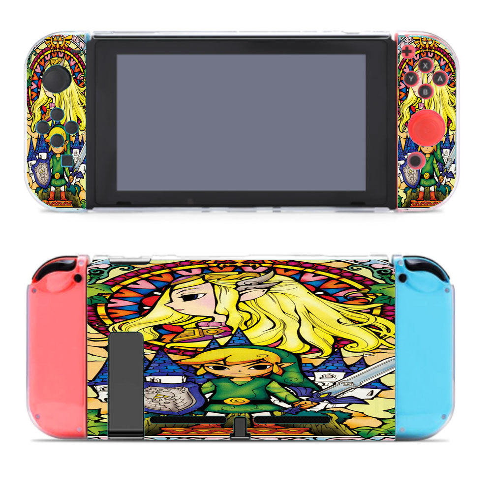 The Legend Of Zelda Stained Glass Nintendo Switch Cover Case