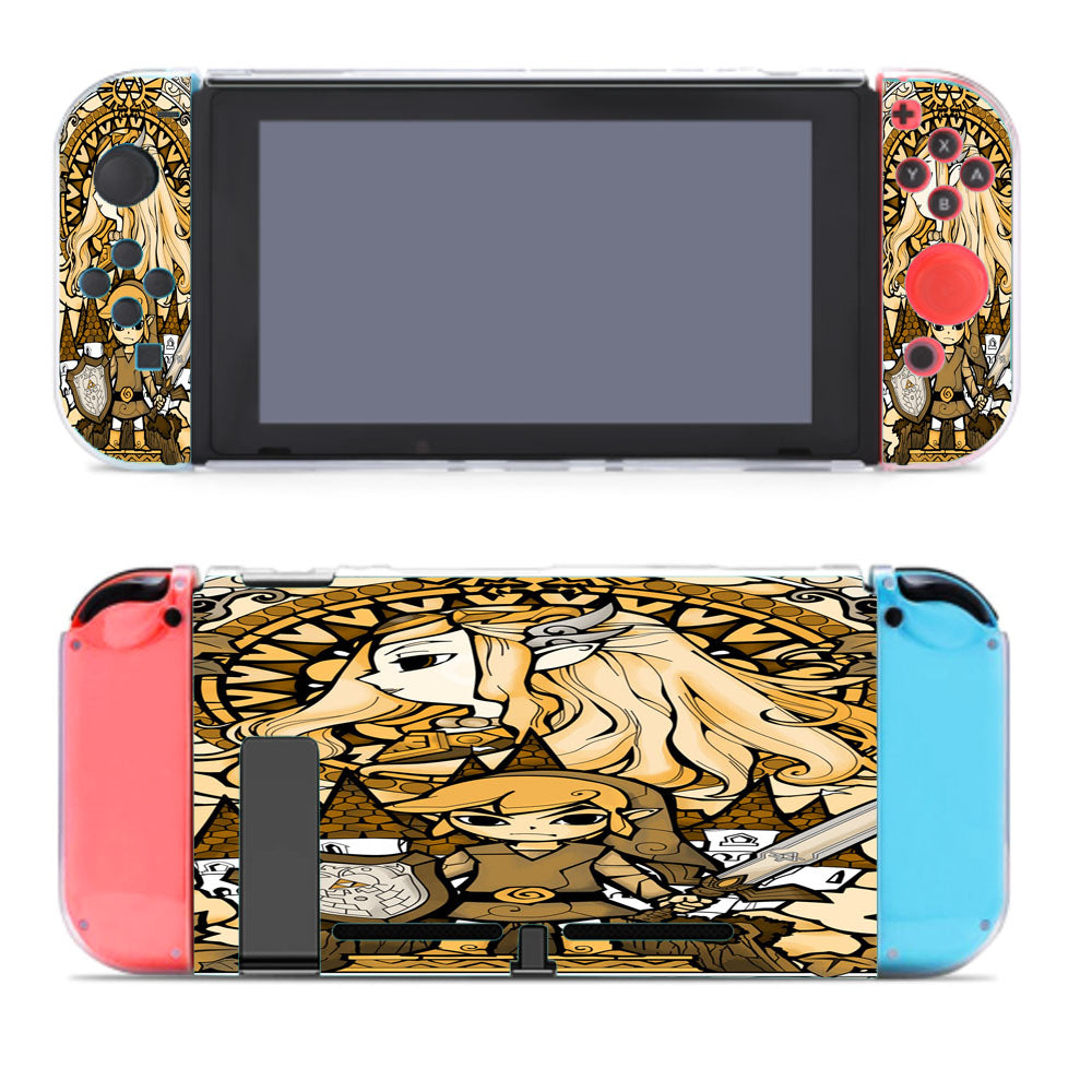The Legend Of Zelda The Wind Waker Glass Nintendo Switch Cover Case