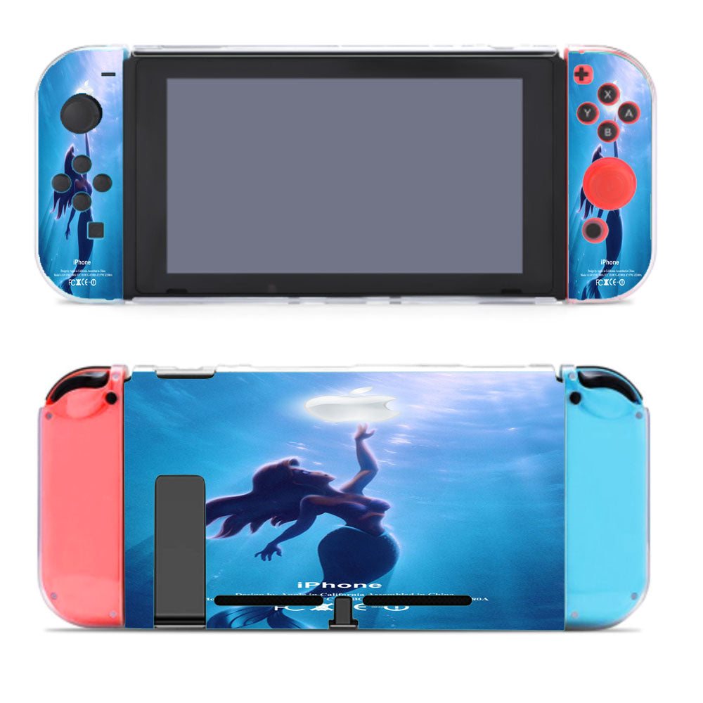 The Little Mermaid Aplle Ariel Mermaid Nintendo Switch Cover Case
