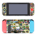 The Mandalorian Baby Yoda Stickers Collage Nintendo Switch Cover Case