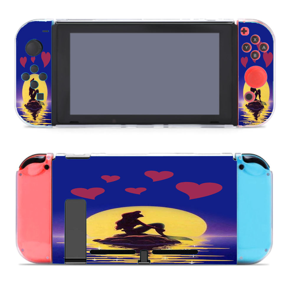 The Moon Ariel Little Mermaid Nintendo Switch Cover Case