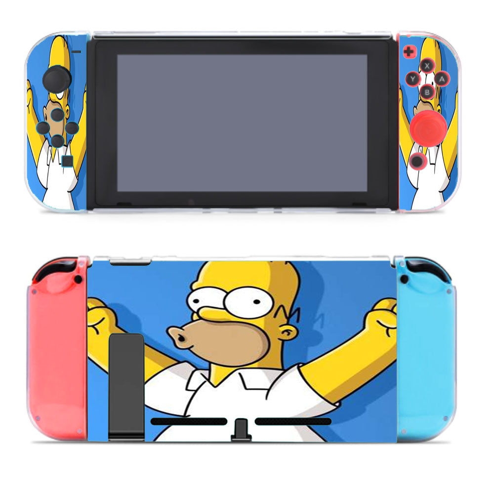 The Simpson Blue Nintendo Switch Cover Case