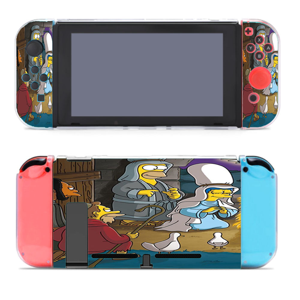 The Simpson Christmas Nintendo Switch Cover Case