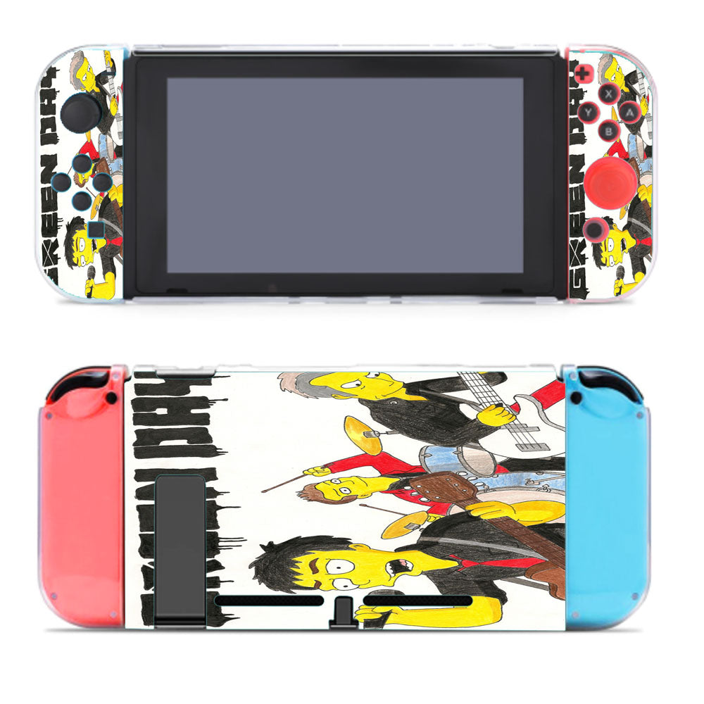 The Simpson Green Day Cartoon Nintendo Switch Cover Case