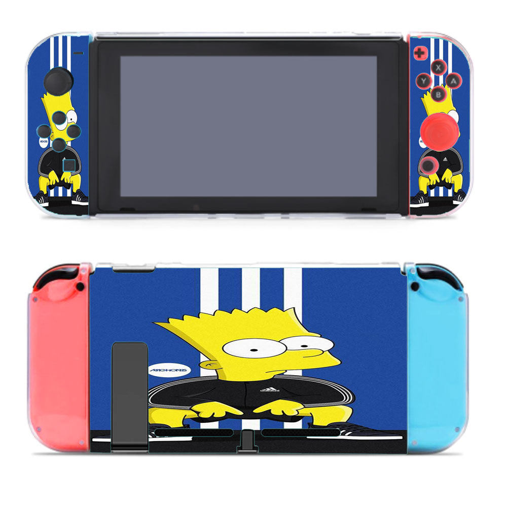 The Simpsons Adidas Nintendo Switch Cover Case