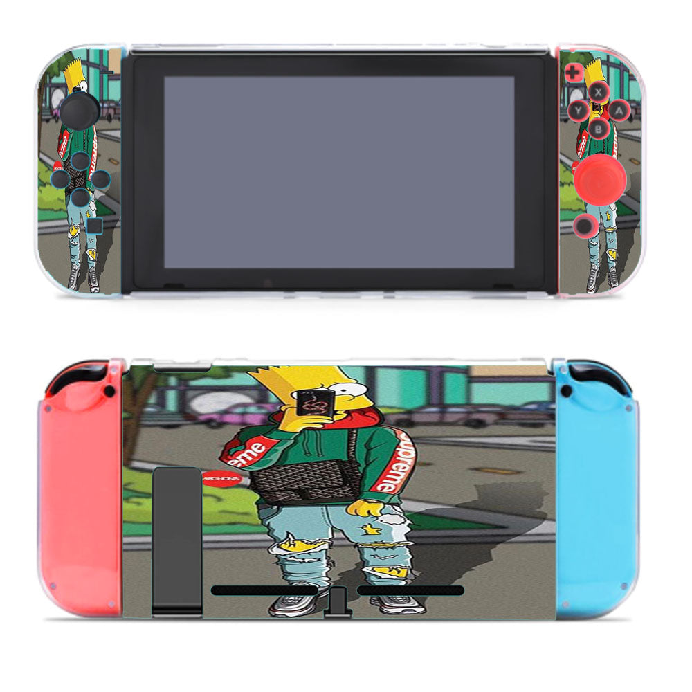 The Simpsons Bart Hypebeast Nintendo Switch Cover Case