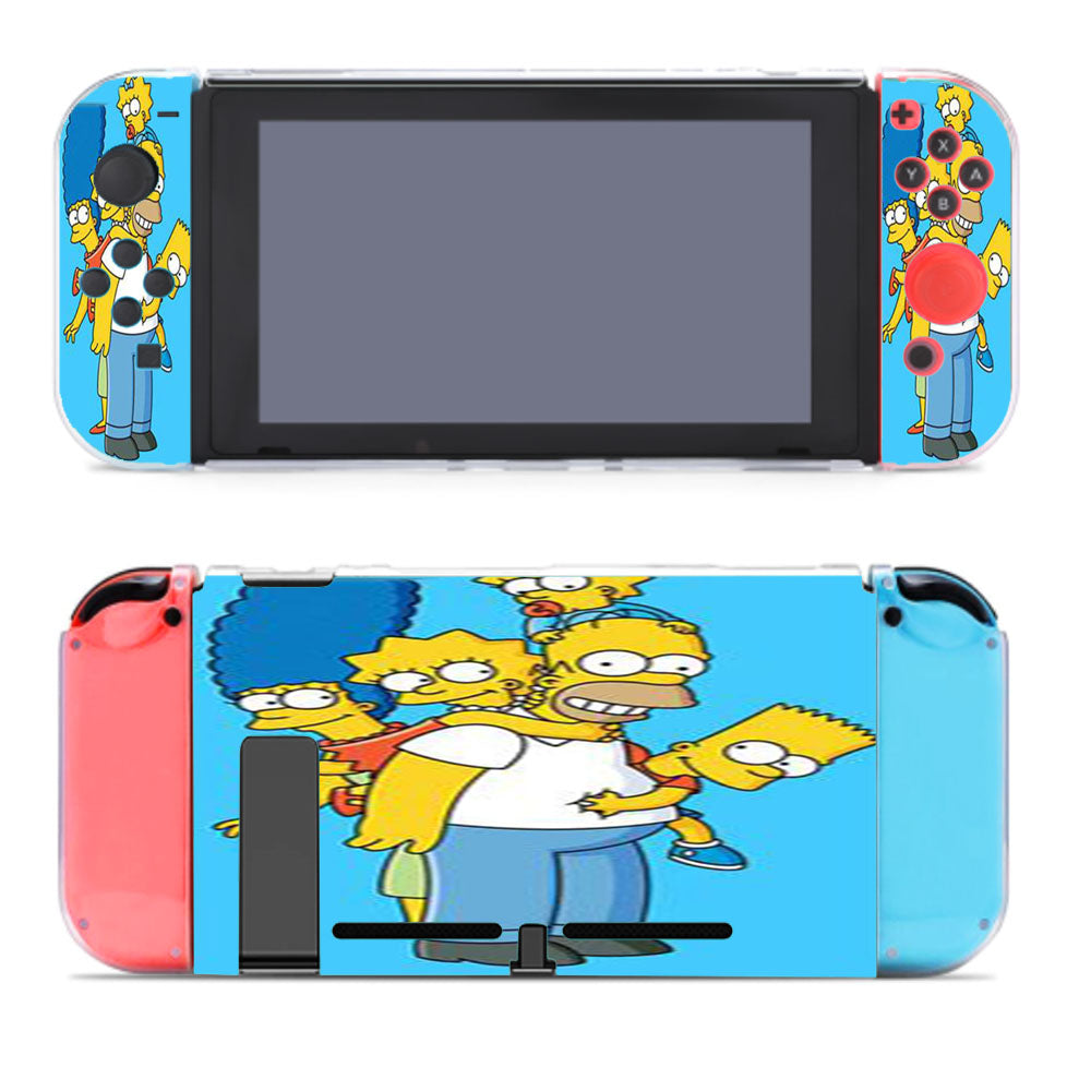 The Simpsons Family Nintendo Switch Cover Case