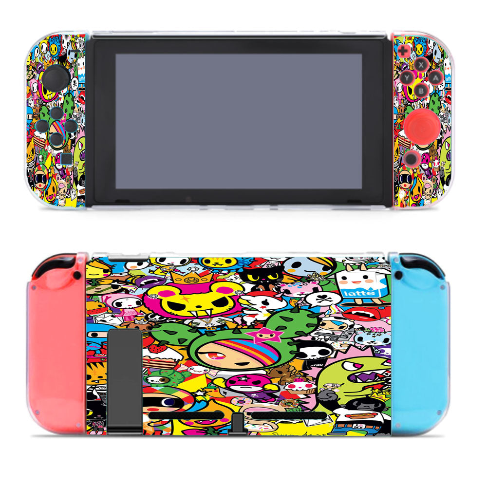 Tokidoki Cute Collage Nintendo Switch Cover Case