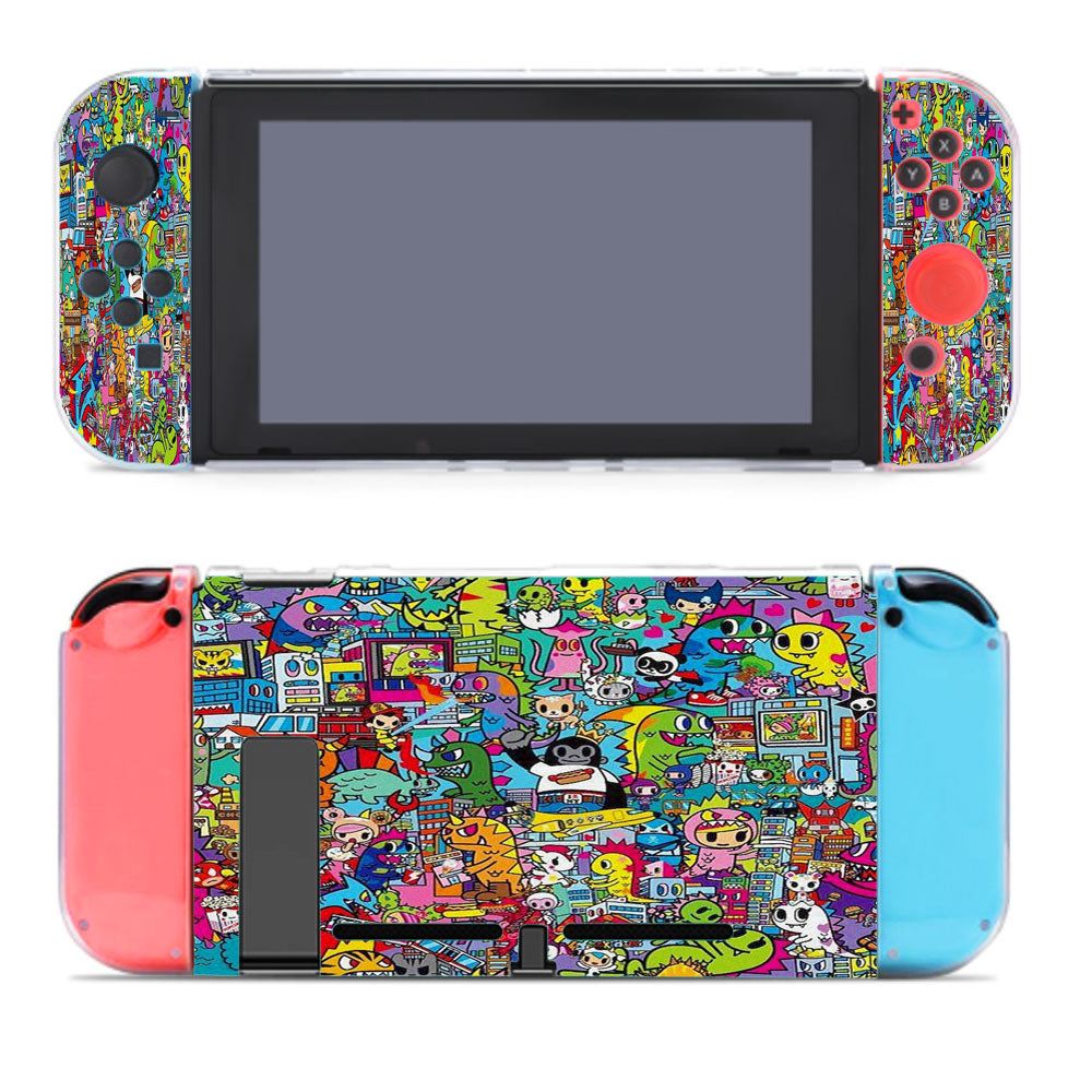 Tokidoki Kaiju Cityscape Nintendo Switch Cover Case