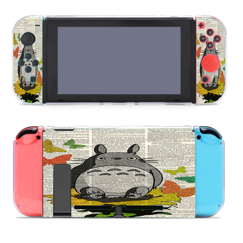 Totoro In The Garden Collage Studio Ghibli Nintendo Switch Cover Case