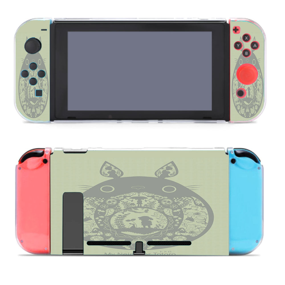 Totoro Pattern Arts Nintendo Switch Cover Case