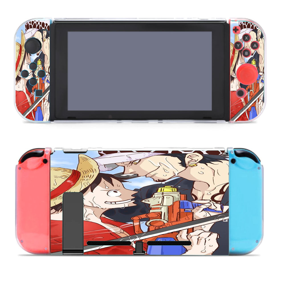 Trafalger Law & Luffy 2 Nintendo Switch Cover Case