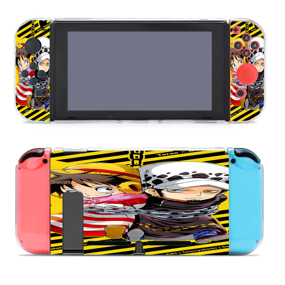Trafalger Law And Luffy Nintendo Switch Cover Case