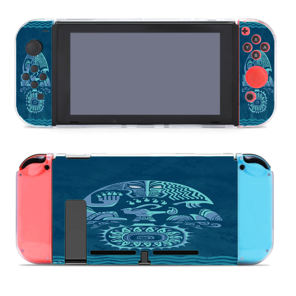 Tribal Aztec Art Disney Moana Nintendo Switch Cover Case
