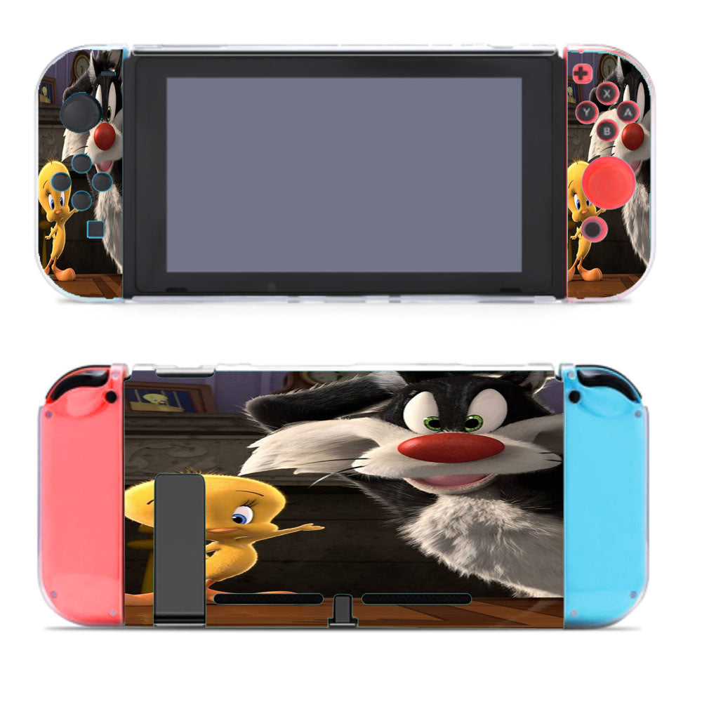 Tweety Bird And Sylvester The Cat Looney Tunes 3D Characters Nintendo Switch Cover Case