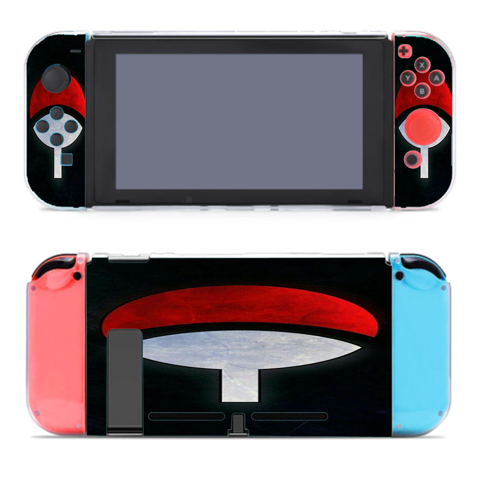 Uchiha Clan Naruto In Black Marble Nintendo Switch Cover Case