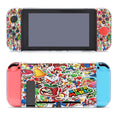 Uper Mario All Characters Sticker Nintendo Switch Cover Case