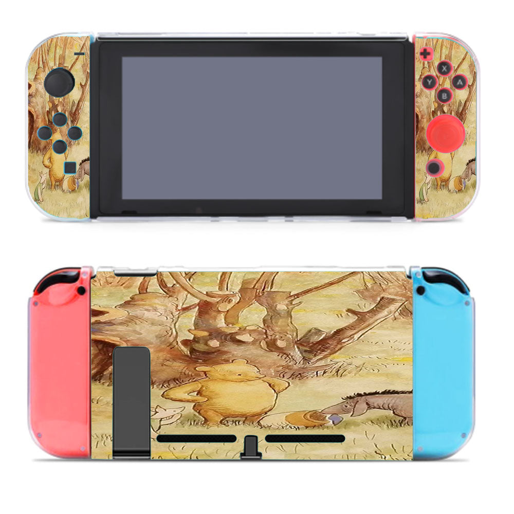 Vintage Art Winnie The Pooh Nintendo Switch Cover Case