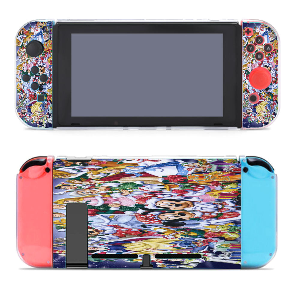 Walt Disney Christmas All Character Design Nintendo Switch Cover Case
